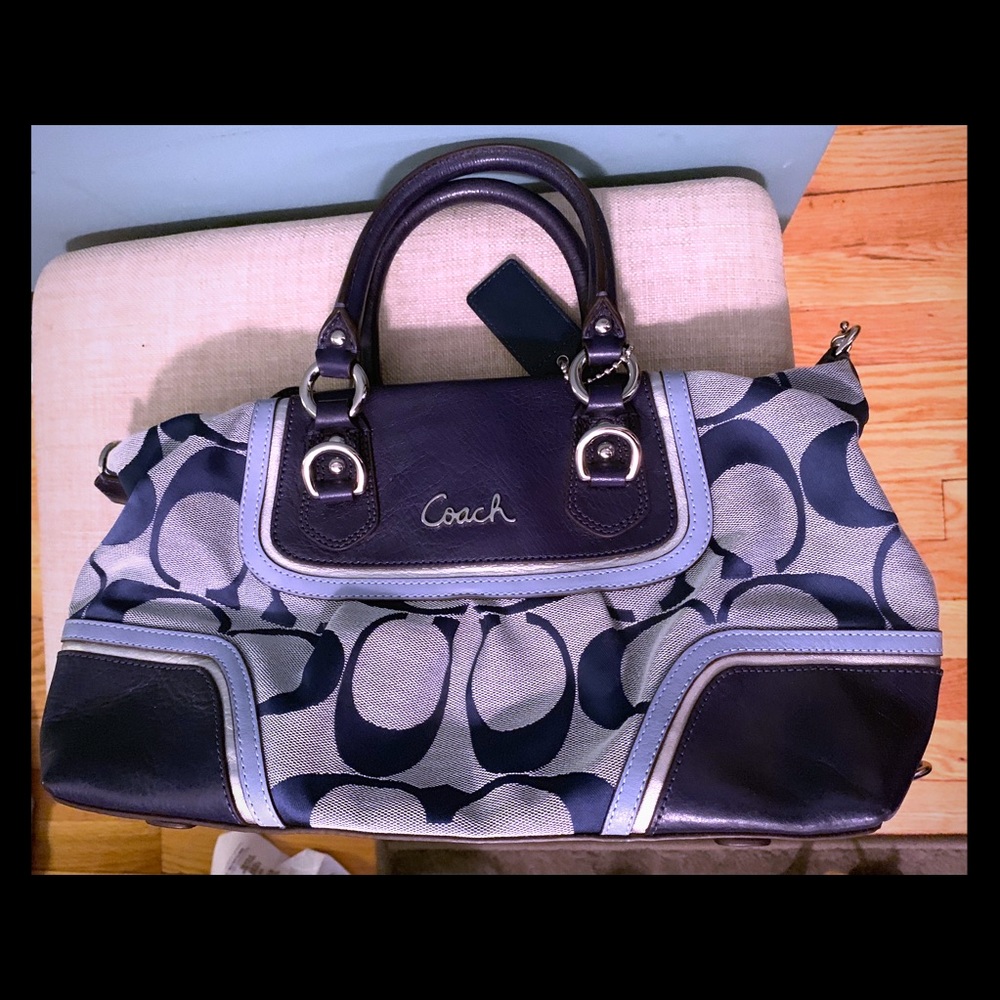 Coach Ashley Color Block Satchel